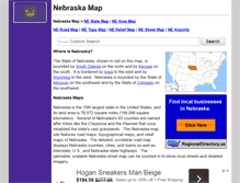 Tablet Screenshot of nebraska-map.org